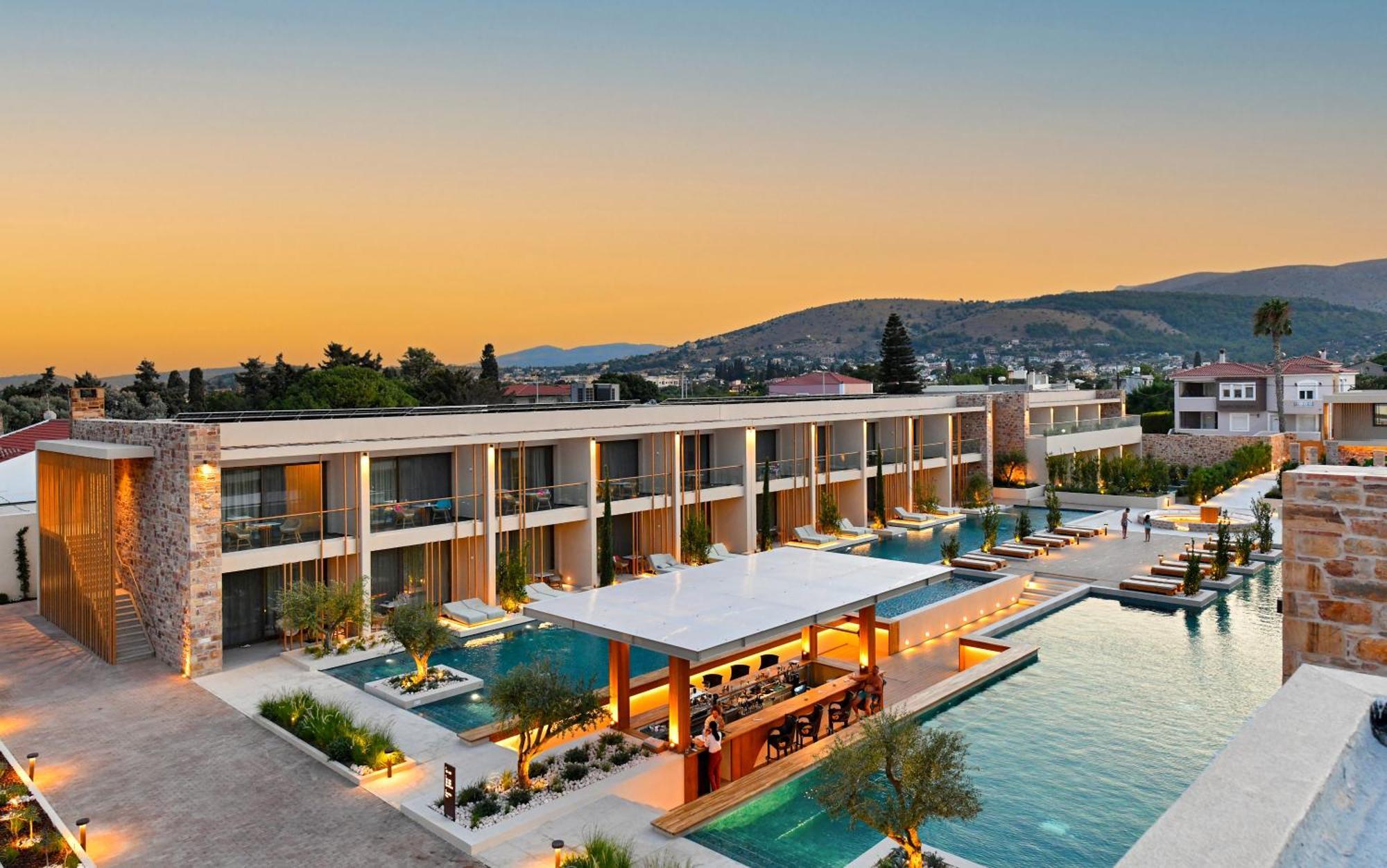 Royal Pearl Island Chios Hotel And Spa Exterior foto